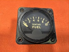 Vintage Liquidometer Fuel Quantity Indicator Gauge P/N EA102AN-10 Aircraft