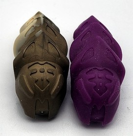 Lot of 2 Vintage LEGO BIONICLES Rahkshi Sets 8587 & 8590 - Complete no man/box