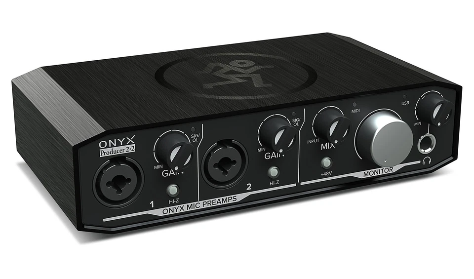 Mackie Onyx Producer 2.2 2x2 USB Audio MIDI Recording Studio Interface - Image 3 of 4