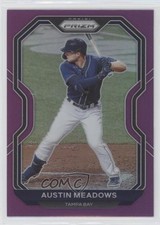 2021 Panini Prizm Purple Prizm Austin Meadows #38 0i27