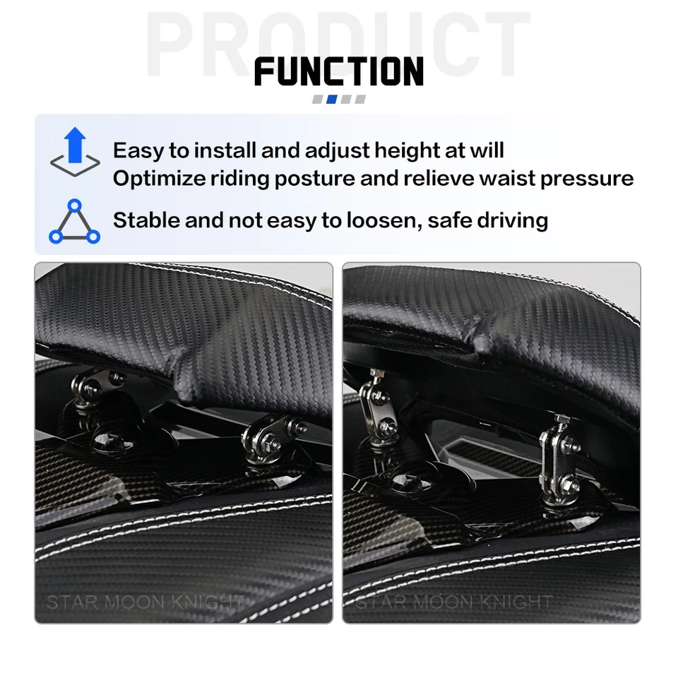 Cojín de asiento elevador Maxsym TL508 TL 500 para SYM Maxsym 600i Foto 3 de 4