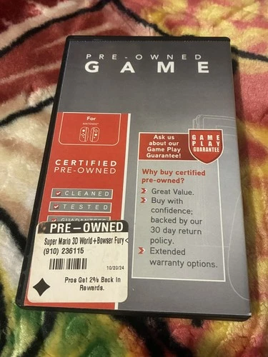 Super Mario 3d WORLD + Bowser's Fury - Nintendo Switch with Case