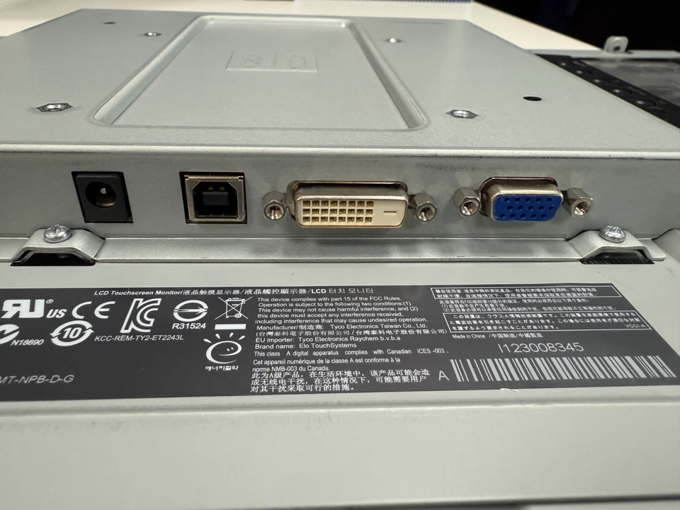 ELO 21.5" Touchscreen Monitor 1920 x 1080 - Image 3 of 4