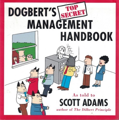 Dogbert's Top Secret Management Handbook - hardcover Scott Adams