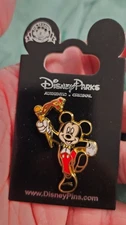 Disney Parks Marching Band Mickey Mouse Drum Major Pin