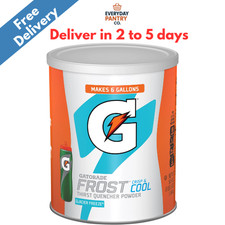 Gatorade Thirst Quencher Frost Glacier Freeze Sports Drink Mix Powder, 51 oz