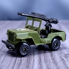 Vtg Matchbox Lesney Sleet and Snow Military Green Jeep Diecast