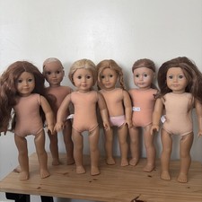 Lot Of 6 TLC american girl dolls GOTY TRULY M...
