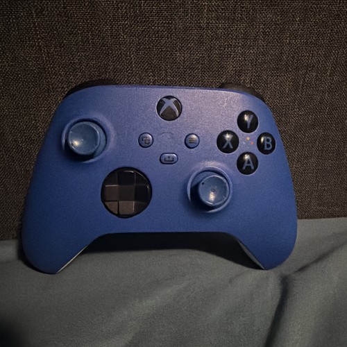Broken Microsoft Xbox Series X|S Wireless Controller Shock Blue 1914 (Read)