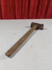 Extremely Well Used Antique Primative Hammer