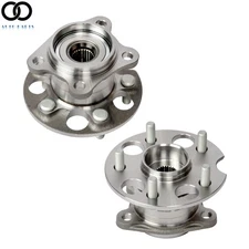 Pair Rear Wheel Bearing Hub For Toyota Venza Highlander Lexus RX330 RX350 AWD