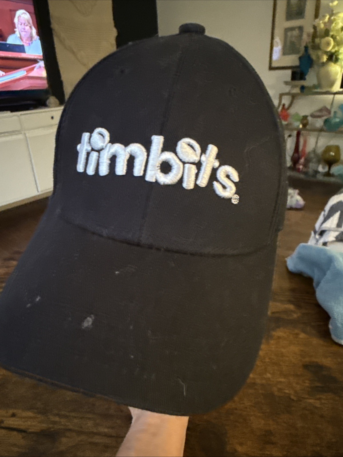 Timbits Tim Hortons  Black Strapback Baseball Cap… - image 5