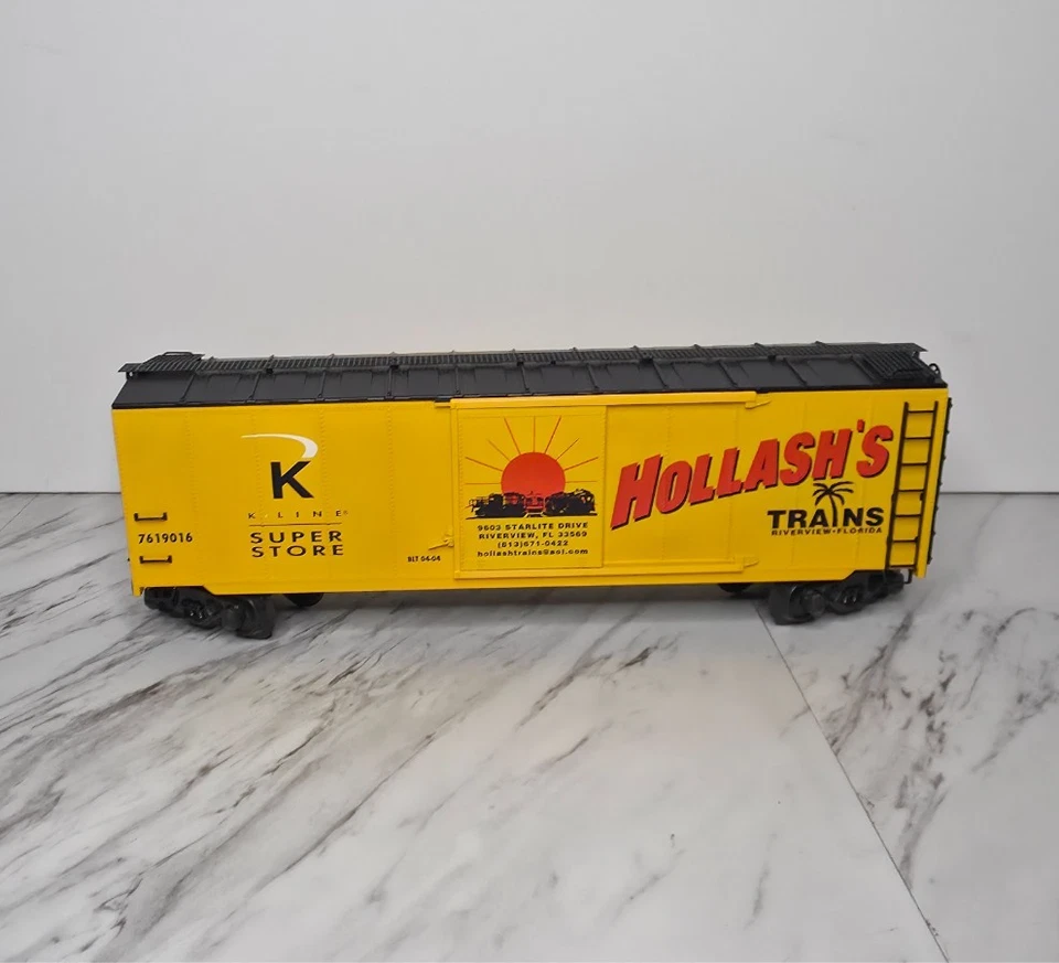 K-Line K761 Hollash's Toy Trains KSS Boxcar #9016 O scale 3-RAIL W/ BOX - Image 3 of 4