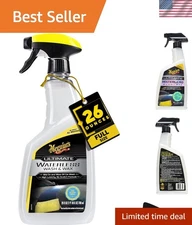 Waterless Car Cleaning Spray & Wax, 26 Oz - Instant Shine with No Water Needed