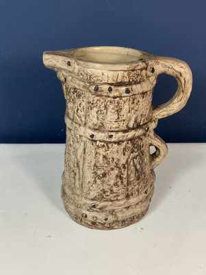 Vintage Moira Hillstonia Krug Steingut Keramik Doppelhenkel Krug robust rustikal