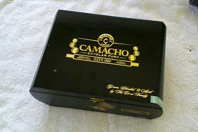 Camacho Coyolar Puro Titan Cigar Box, UNIQUE. ONE OF A KIND