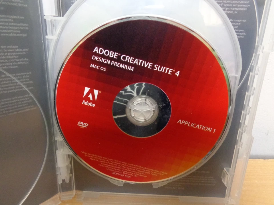 Adobe CS4 Design Premium Windows Photoshop Illustrator Indesign Acrobat 9 Pro - Image 2 of 3