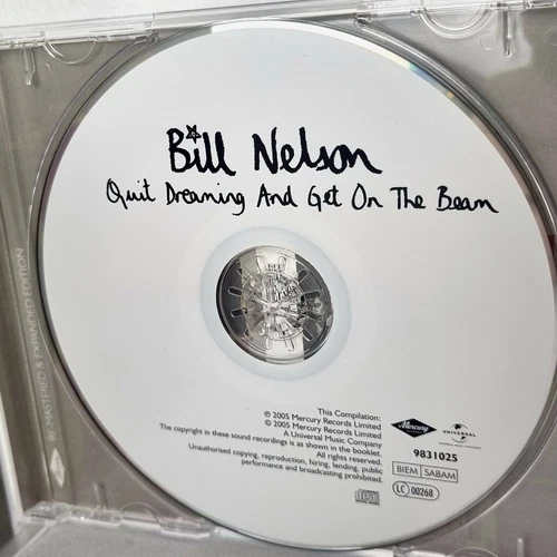 BILL NELSON Quit Dreaming And Get On The Beam CD 7 Bonus Trax Red Noise Be Bop - Picture 4 of 4