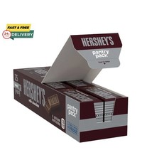 HERSHEY'S Milk Chocolate Snack Size, Candy Bars, 11.25 Oz 25 Pieces 