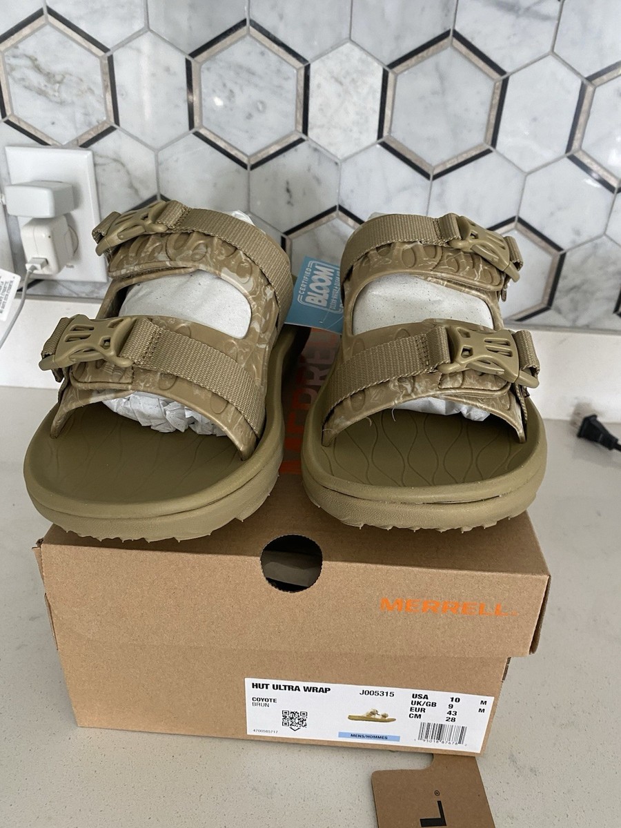 NEW Mens Merrell Hut Ultra Wrap Coyote Sandals, size 10  display picture 3