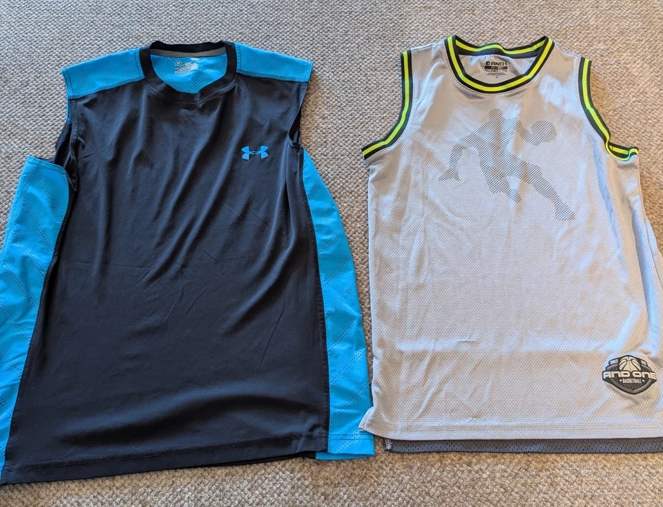 Lote de 11 Ropa Niños Camisas Manga Corta y Larga, Sudadera con Capucha/Vellón, Camiseta sin Mangas Talla XL Foto 4 de 4