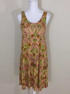 yellow floral shift dress
