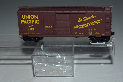 Carro de carga con puerta combinada escala N MTL Union Pacific 40' 110015 C48275 | Zustand: Used