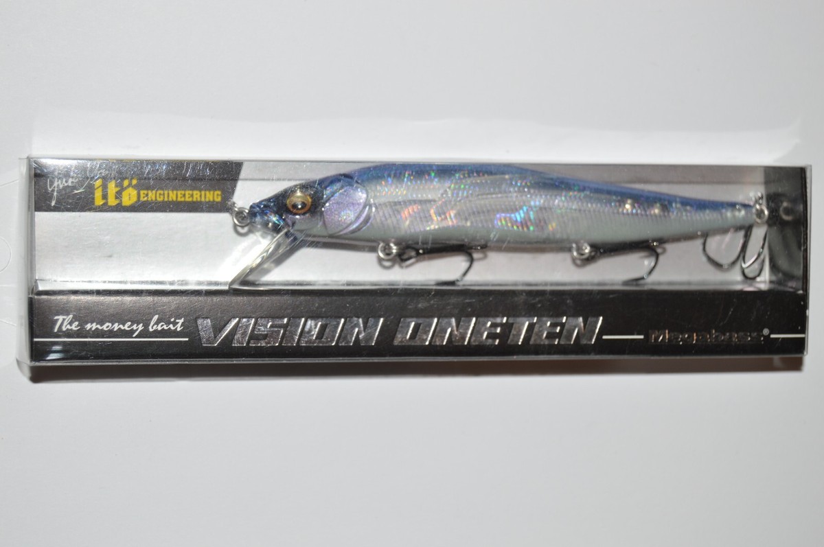 megabass vision 110 oneten USA suspending jerkbait gp pro