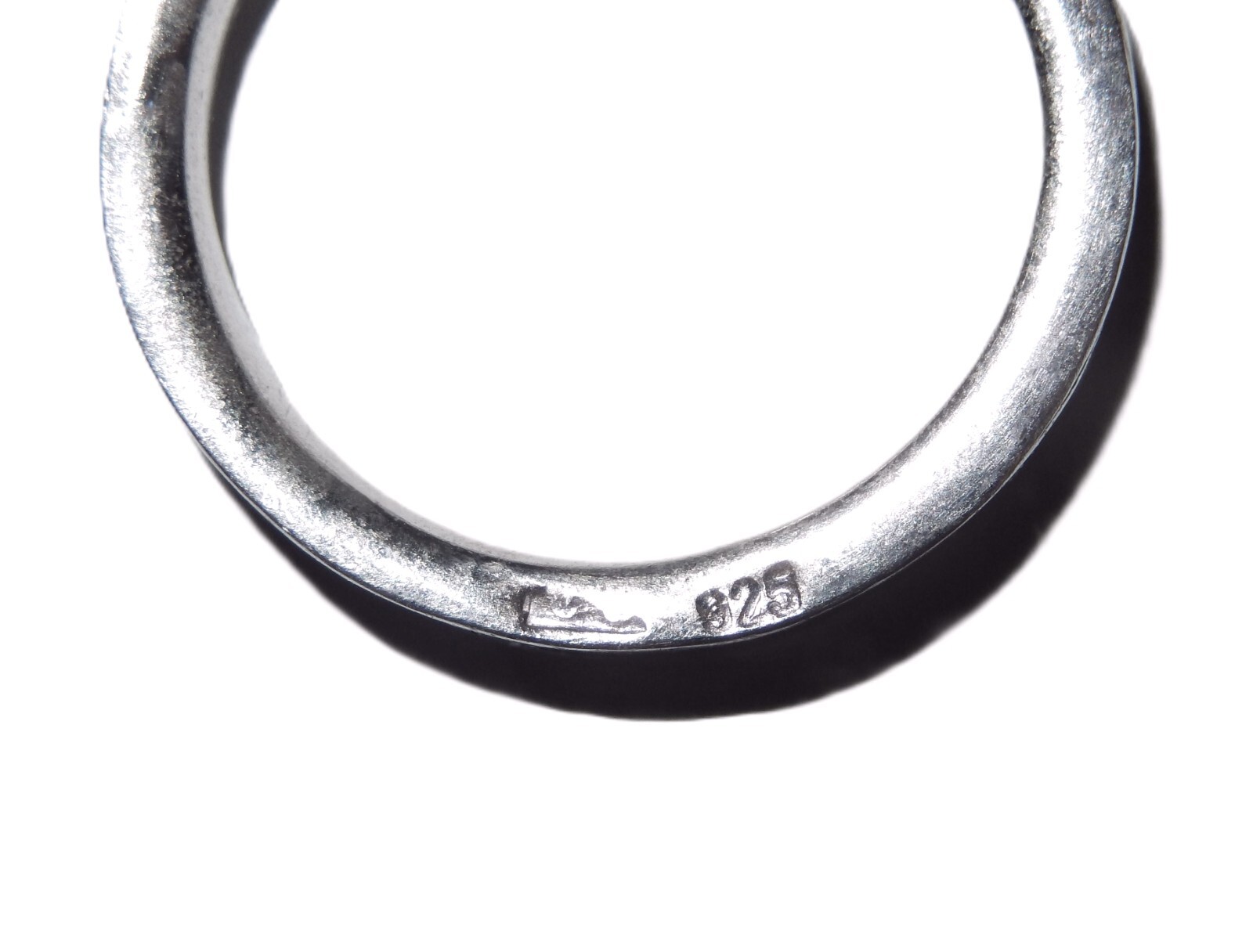 Unique Sterling Silver Thin Stackable Band Ring w… - image 6