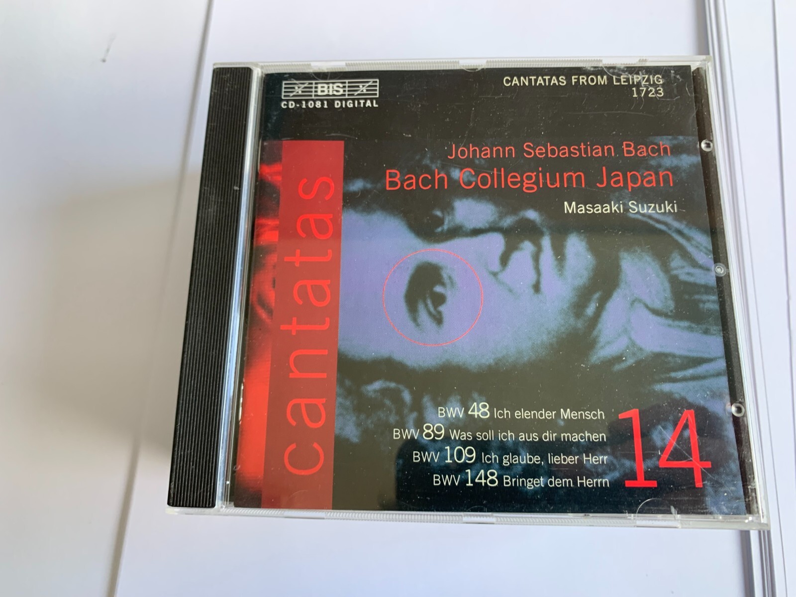 Bach: Cantatas, Vol 14 (BWV 148, 48, 89, 109 Collegium Japan CD MINT/NM [B30]