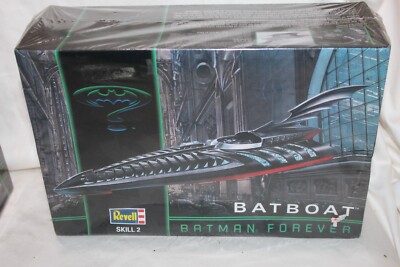 1995 Revell Monogram 1/25 Scale Batman Forever Batboat Model #6722 New Sealed
