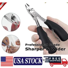For Thick Ingrown Toe Nails Heavy Duty Precision Nail Scissor Toenail Clippers ✅