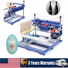 Curved Surface Bottle Screen Printing Machine For Cylindrical & Conical Products