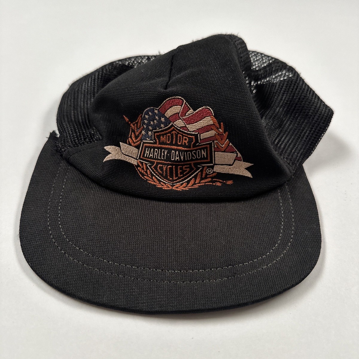 Vintage 80s Harley Davidson Snapback Hat Cap Trucker | eBay Vintage 80s Harley Davidson Snapback Hat Cap Trucker | eBay