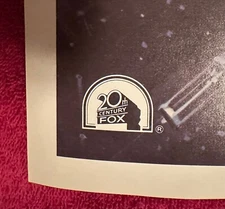 VINTAGE ORIGINAL 1977 STAR WARS MOVIE POSTER  20th. CENTURY FOX RECORDS-FOLDED