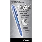 Pilot FriXion Erasable Gel Pens Extra Fine Point Blue Ink Dozen (31574) 938544