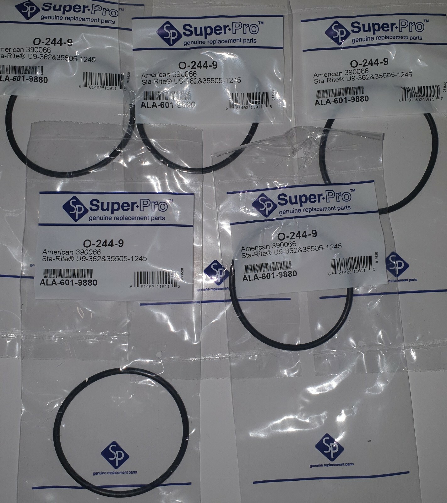 SuperPro O-244-9 Swimquip 390066 Qty 5