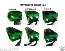 PAR-TEK LIGHTING & BAY HYDRO Ballast 1000w DE, Single & Twin / Dual 600w