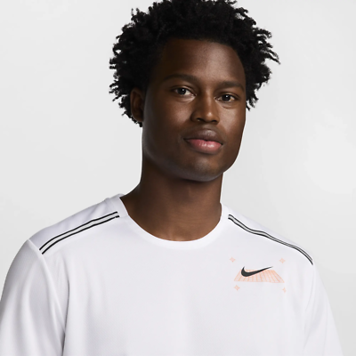 nike miler t shirt white