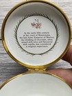Halcyon Days Enamels Trinket Box- Cocoa Plantation 3" x 1.75" no box Rare Large — photo 6