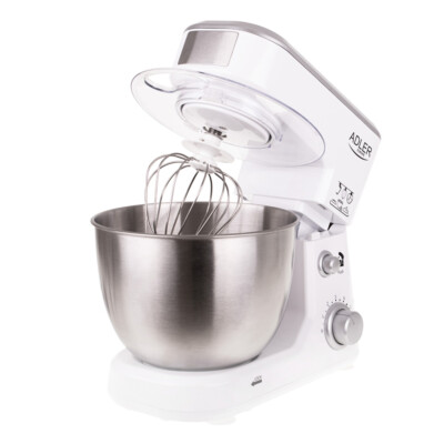 Adler Küchenmaschine, Multifunktion, 1000 W, Edelstahlschüssel,  AD 4216