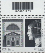 2009 italia repubblica Codice a Barre Biblioteca Ambrosiana
