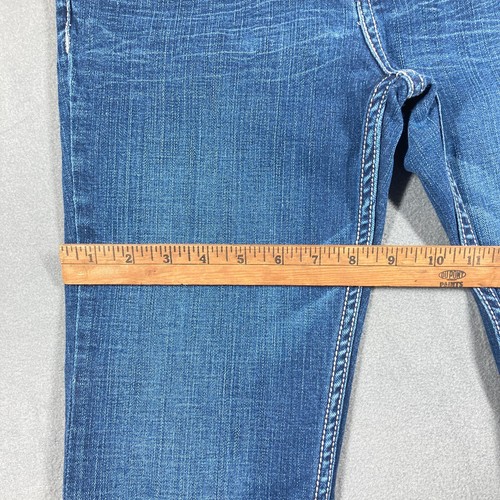 BKE Jeans 29 R Bootcut Dark Wash Sabrina Low Rise 33.5 - Picture 5 of 11