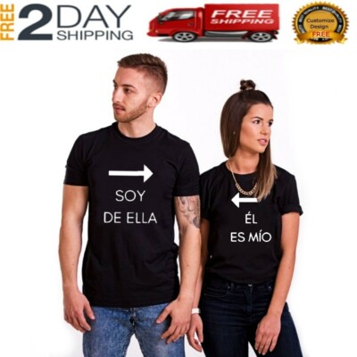 T-shirt with nice message for new couple! customized by order barium colors 270