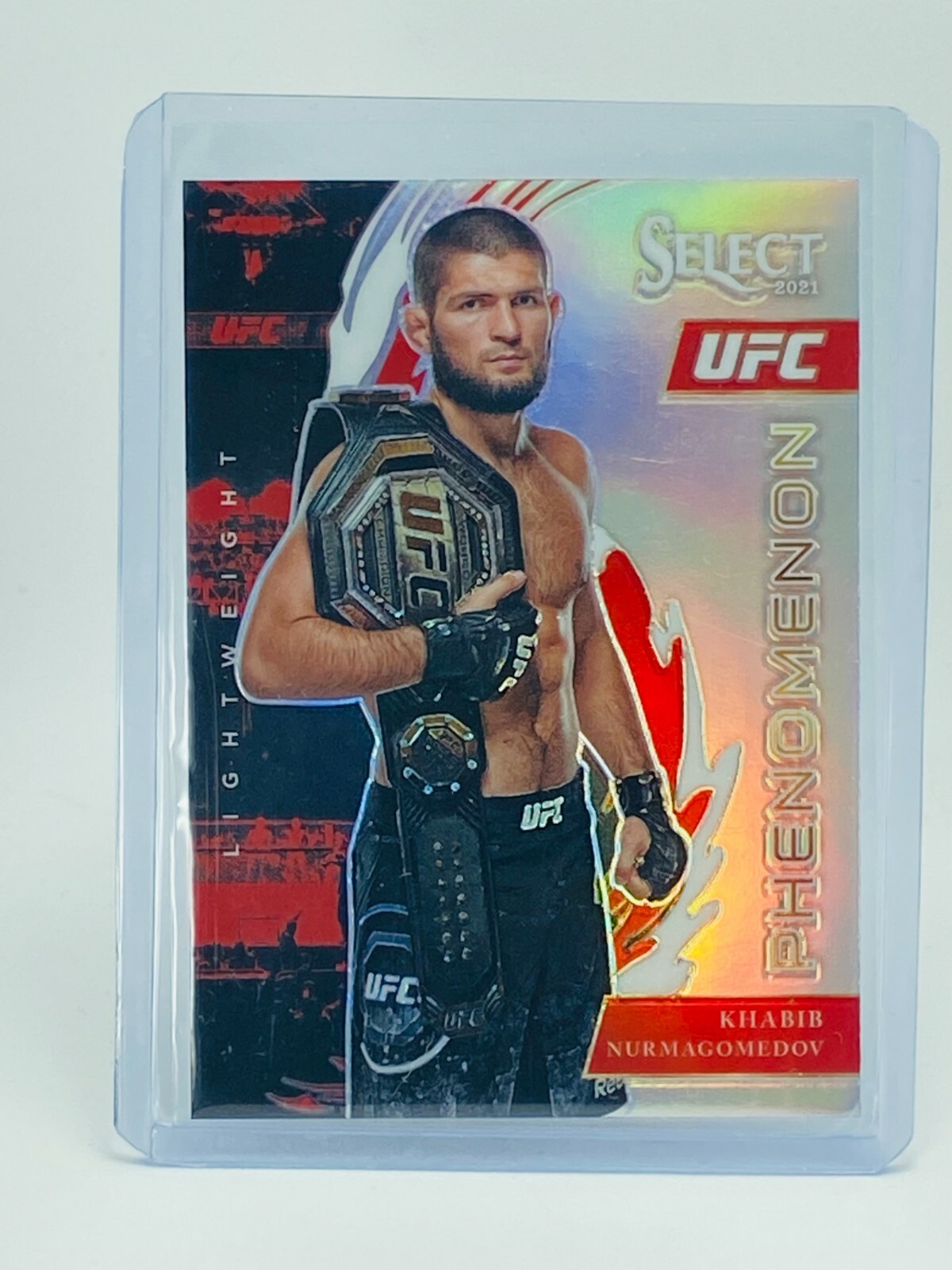 2021 Panini Select Khabib Nurmagomedov Phenomenon Silver #9