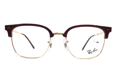Ray-Ban Eyeglasses Frame RB7216 NEW CLUBMASTER 8209 Bordeaux Rose Gold 51-20-145