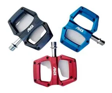 MCS Ultralite Mini Aluminum 9/16th" Pedals Red/Blue/Black