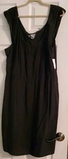 NWT Old Navy Dress Womens XXL Black Cutout Back Knee Length