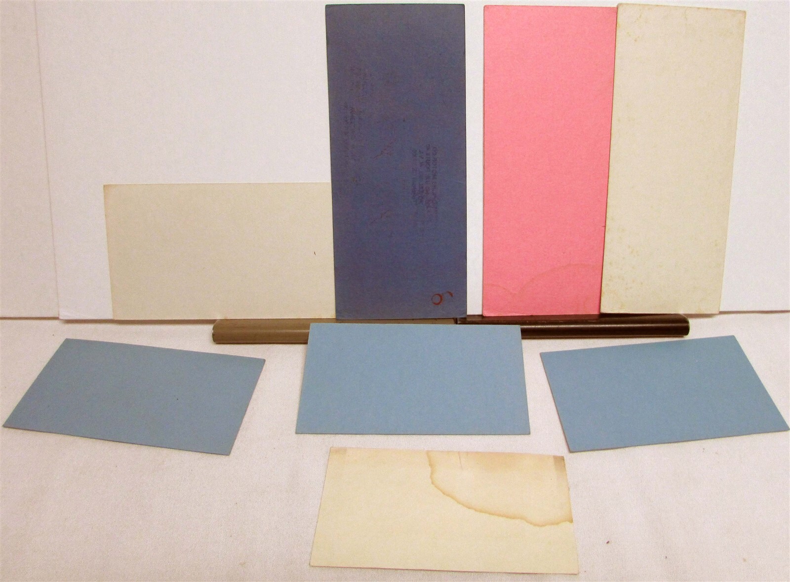 Vintage Ink Blotters Lot Of Eight Batten Bros Norwalk Tires Seam Coal