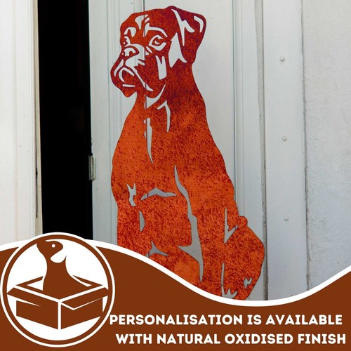 Personalised Dog Garden Memorial for 30 Breeds Stone Grave Marker Plaque Statue - Picture 35 of 128